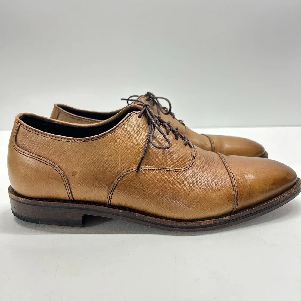 Allen Edmonds Port Washington Bond Street Dress Shoe Oxford Men's 9.5D Walnut